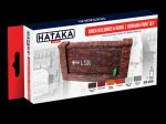 HATAKA HOBBY HTK-AS45 - Brick buildings & ruins diorama paint set
